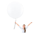 24 Inch Decorator Snow White Latex Balloons - Creative Balloons Manufacturing