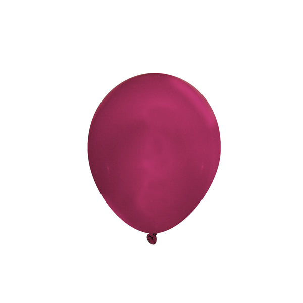 5 Inch Decorator Burgundy Wine Latex Balloons - Creative Balloons Manufacturing
