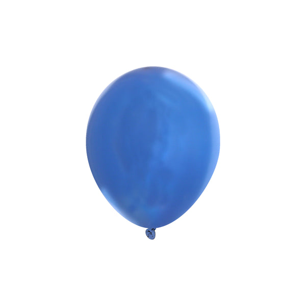 5 Inch Metallic Blue Latex Balloons - Creative Balloons Manufacturing