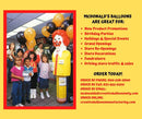 McDonald's E-Z Safety Seal™ Ribbon Valved Helium Balloon Kit (500 pcs/case) - Feel Good Design