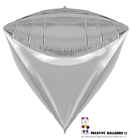 Silver-Diamond-Shaped-Foil-Balloon-Creative-Balloons-Manufacturing