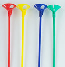 2-piece E-Z Balloon Cup and E-Z Balloon Stick - 250 pc/bag x 20 bags/case (5,000 pcs)