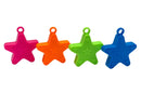 100-gram SuperStar Heavy Happy Weight™ - Neon Asst Balloon Weight - 10 pcs/bag x 20 bags/case