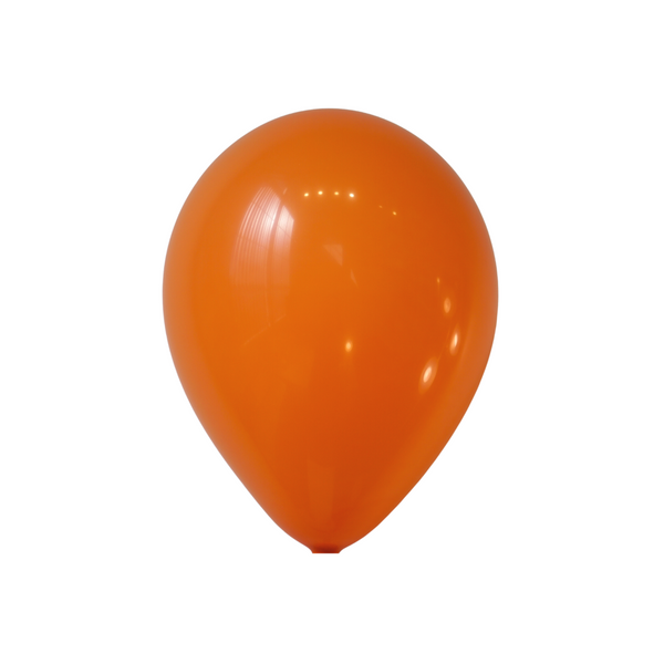 11" Standard Orange Latex Balloons by Gayla
