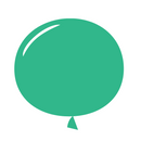 72-ct Bags - 17" Designer Mint Green Latex Balloons by Gayla - 72-pcs/bag x 24 bags/case - 🇺🇸 Made in the U.S.A.