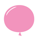 72-ct Bags - 17" Standard Pink Latex Balloons by Gayla - 72-pcs/bag x 24 bags/case - 🇺🇸 Made in the U.S.A.