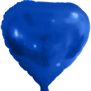 Custom Printed 17" Heart Foil Balloons | 100 pc