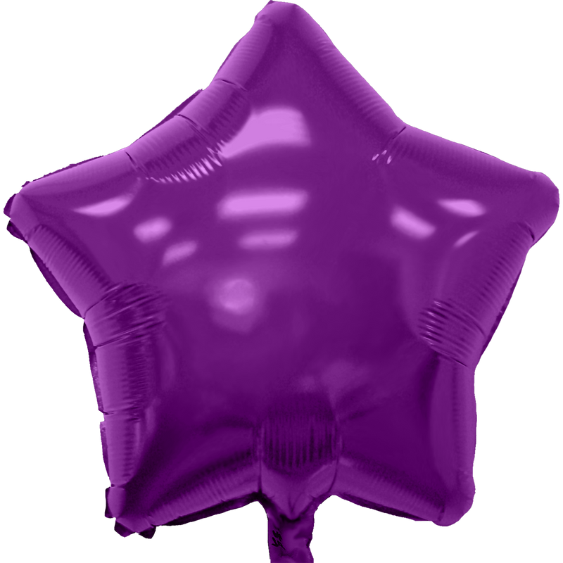 Custom Printed 17" Star Foil Balloons | 100 pc