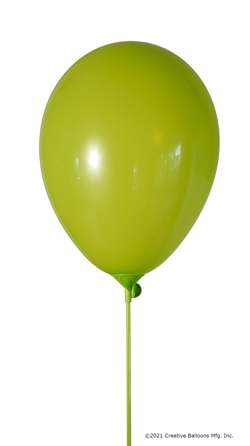 2-piece E-Z Balloon Cup and E-Z Balloon Stick - 250 pc/bag x 20 bags/case (5,000 pcs)