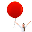 24 Inch Decorator Cherry Red Latex Balloons - Creative Balloons Manufacturing