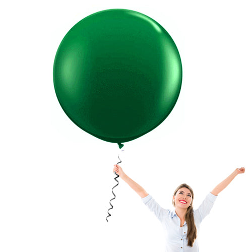 24 Inch Decorator Emerald Green Latex Balloons - Creative Balloons Manufacturing