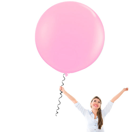 24 Inch Pastel Pink Latex Balloons - Creative Balloons Manufacturing