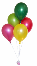 35-gram Bubble Weight - Baby Pink Balloon Weights - 10 pcs