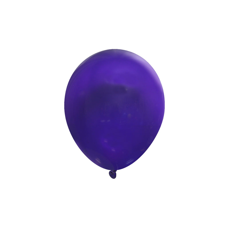 5 Inch Decorator Deep Purple Latex Balloons - Creative Balloons Manufacturing