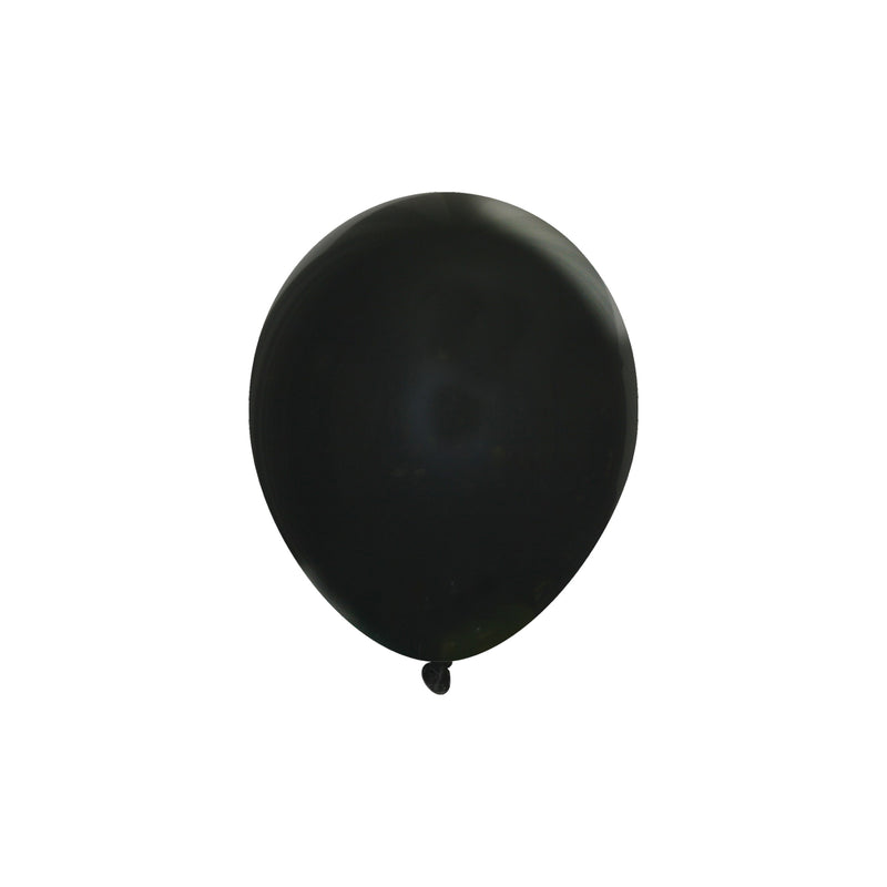 5 Inch Decorator Midnight Black Latex Balloons - Creative Balloons Manufacturing