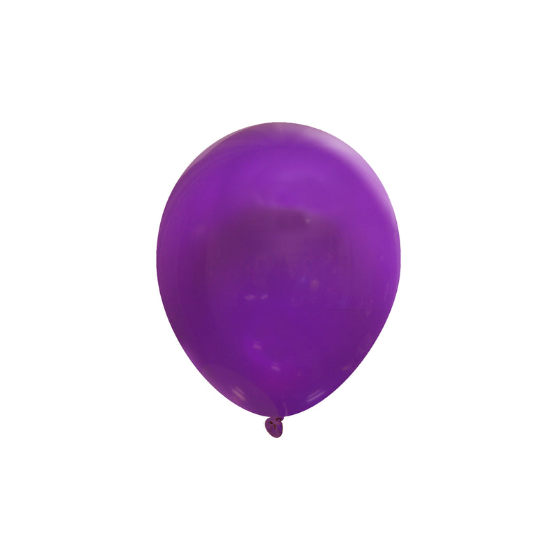 5 Inch Decorator Plum Latex Balloons - Creative Balloons Manufacturing