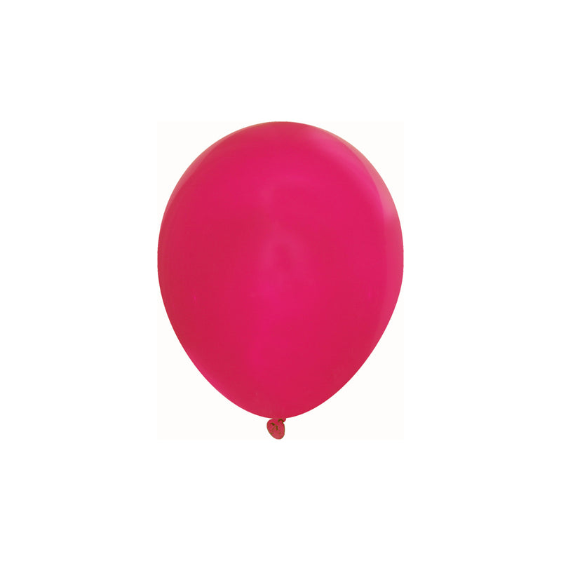 5 Inch Decorator Ruby Red Latex Balloons - Creative Balloons Manufacturing