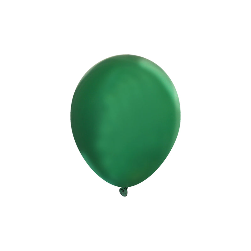 5 Inch Metallic Green Latex Balloons - Creative Balloons Manufacturing
