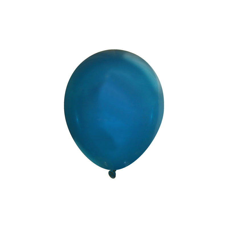 5 Inch Metallic Teal Latex Balloons - Creative Balloons Manufacturing