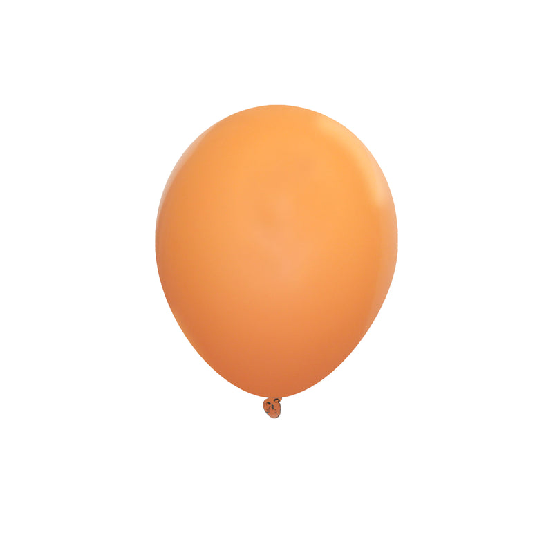 5 Inch Pastel Orange Latex Balloons - Creative Balloons Manufacturing