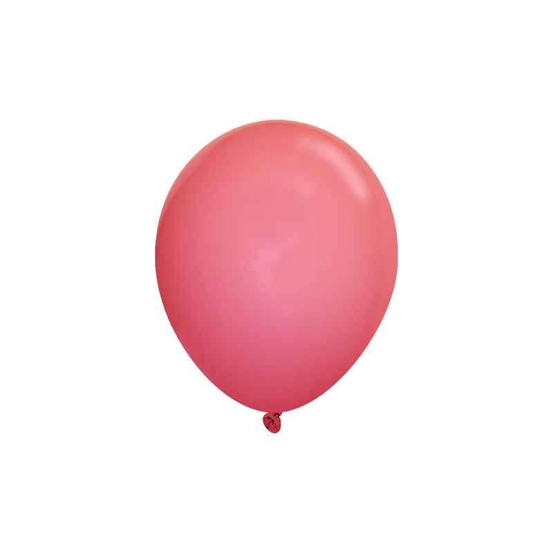 5 Inch Pastel Red Latex Balloons - Creative Balloons Manufacturing