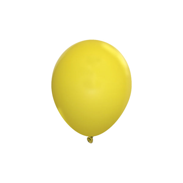 5 Inch Pastel Yellow Latex Balloons - Creative Balloons Manufacturing