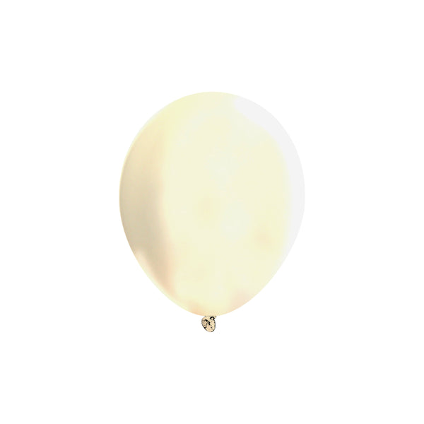 5 Inch Pearlized Ivory Latex Balloons - Creative Balloons Manufacturing
