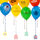 8 gram Logo Weight™ - Custom Balloon Weight - 100 pcs/bag x 24 bags/case
