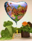 9 gram Happy Clip Balloon Weight Creative Balloons Manufacturing