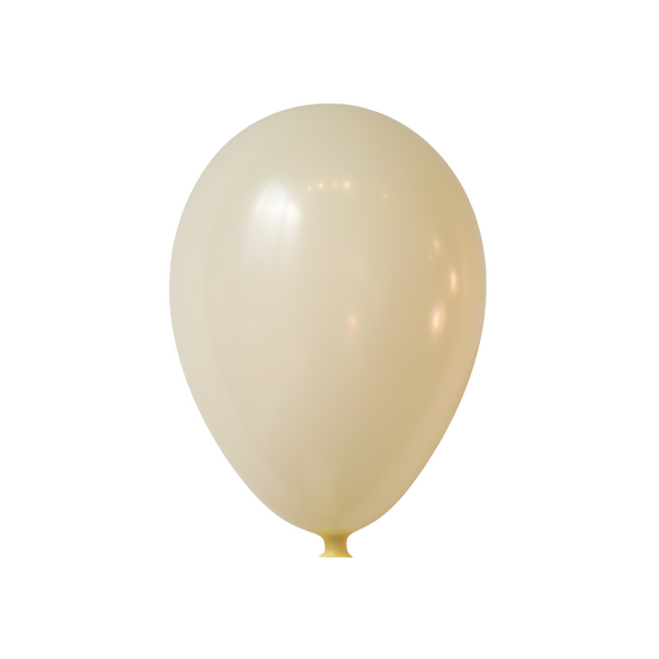 15-ct Retail-Ready Bags - 9" Designer Ivory Latex Balloons by Gayla