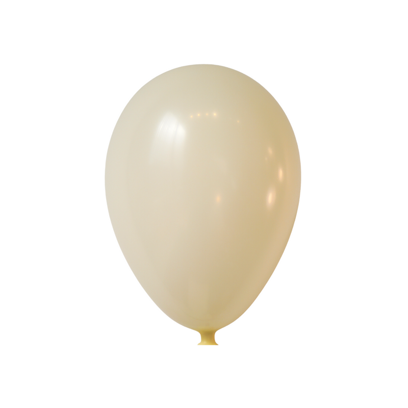 15-ct Retail-Ready Bags - 9" Designer Ivory Latex Balloons by Gayla