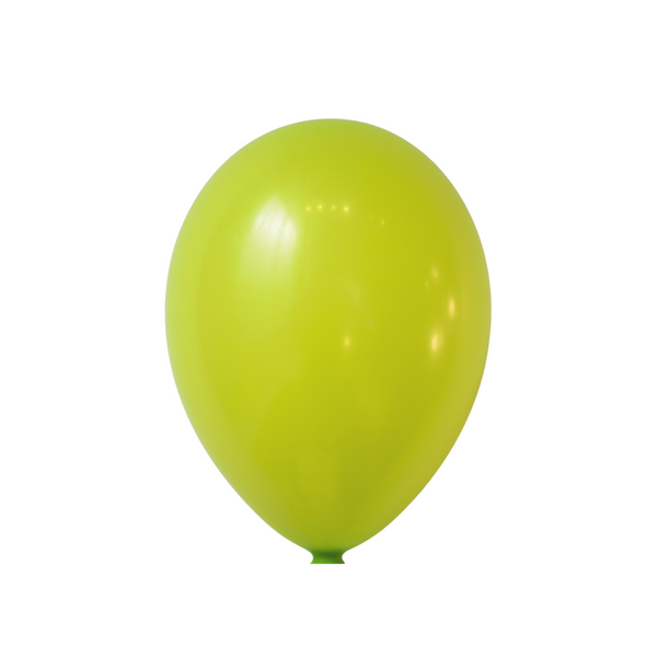 15-ct Retail-Ready Bags - 9" Designer Lime Green Latex Balloons by Gayla
