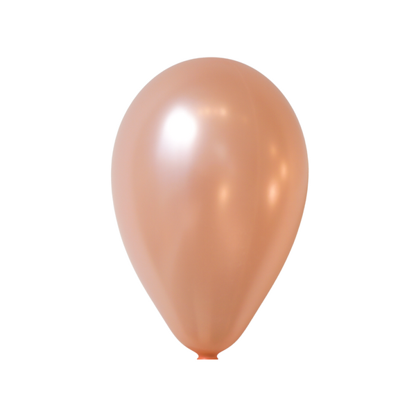 15-ct Retail-Ready Bags - 9" Pearl Peach Latex Balloons by Gayla