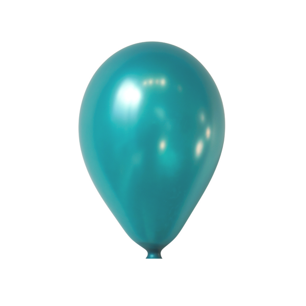 15-ct Retail-Ready Bags - 9" Pearl Teal Latex Balloons by Gayla