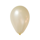 15-ct Retail-Ready Bags - 9" Pearl Vanilla Latex Balloons by Gayla - 15-pcs/bag x 144 bags/case