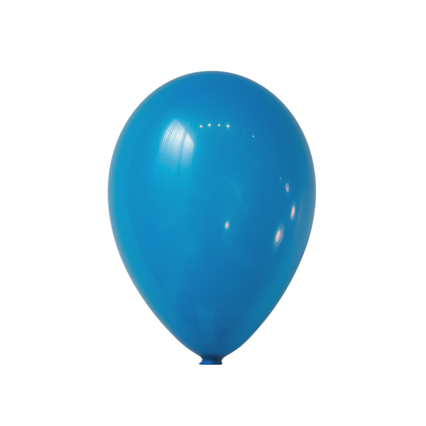 9" Standard Blue Latex Balloons by Gayla