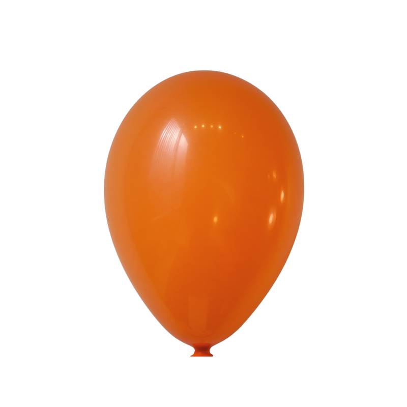 25-ct Retail-Ready Bags - 9" Standard Orange Latex Balloons by Gayla