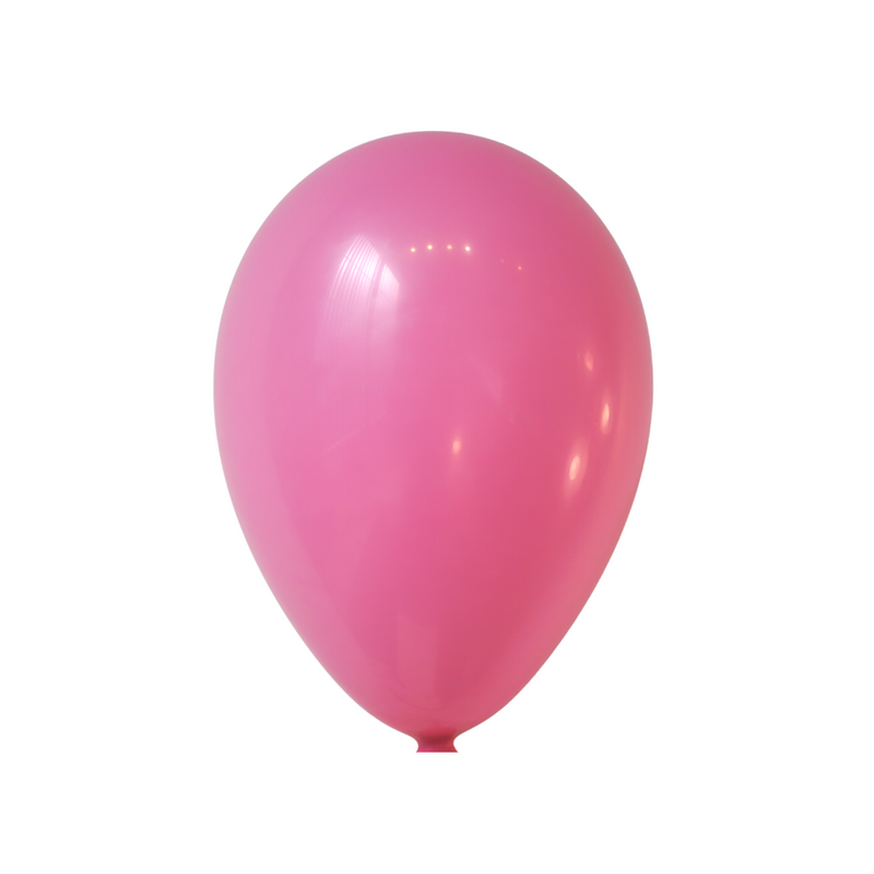 25-ct Retail-Ready Bags - 9" Standard Pink Latex Balloons by Gayla