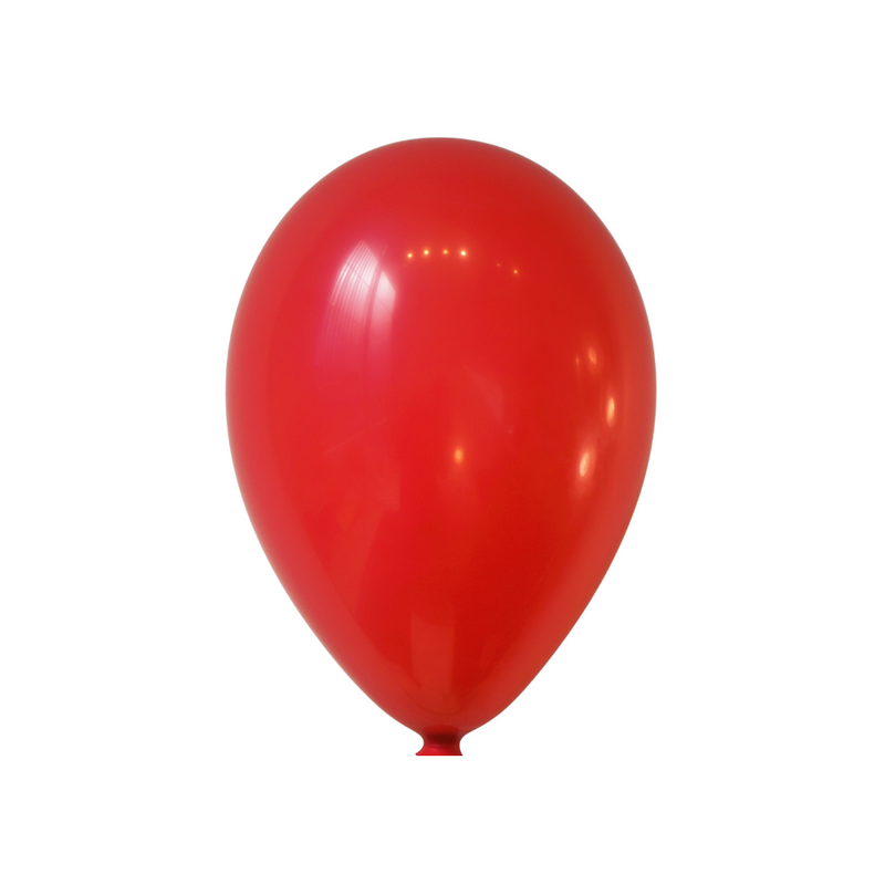 25-ct Retail-Ready Bags - 9" Standard Red Latex Balloons by Gayla