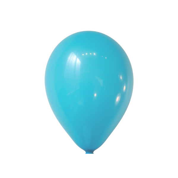 25-ct Retail-Ready Bags - 9" Standard Sky Blue Latex Balloons by Gayla