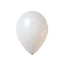 25-ct Retail-Ready Bags - 9" Standard White Latex Balloons by Gayla - 25-pcs/bag x 144 bags/case