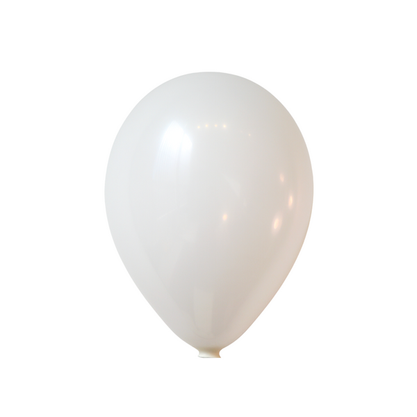 25-ct Retail-Ready Bags - 9" Standard White Latex Balloons by Gayla