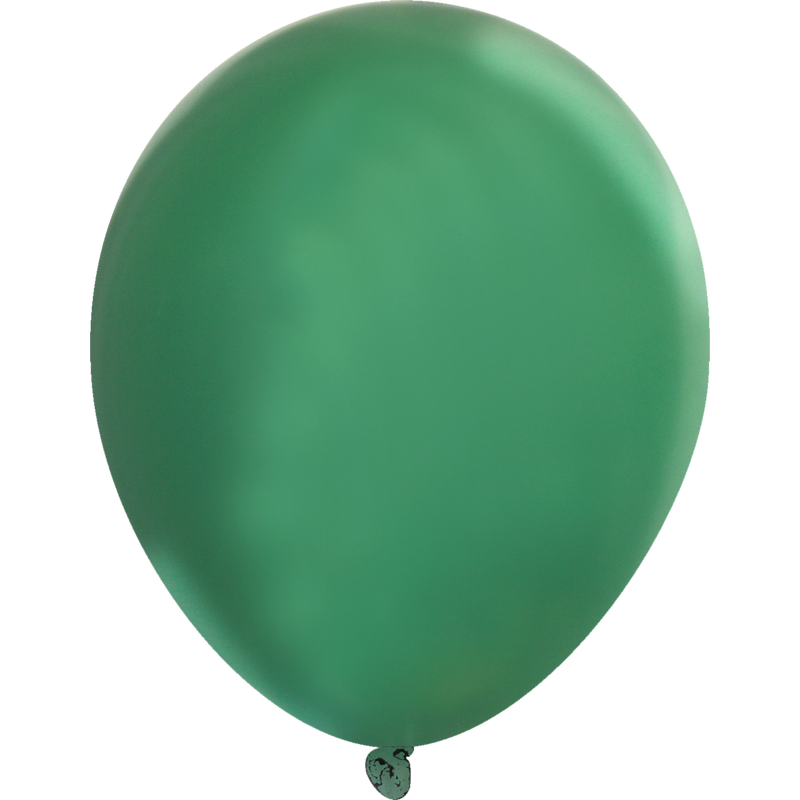 Custom Printed E-Z Safety Seal™ Valved Latex Balloons | Metallic Colors | 1000 pc