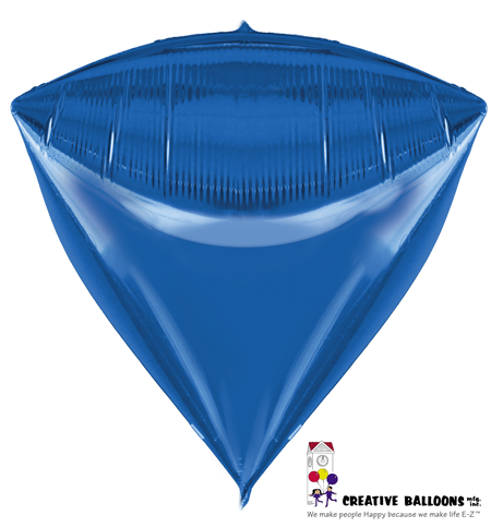 Blue-Diamond-Shaped-Foil-Balloon-Creative-Balloons-Manufacturing