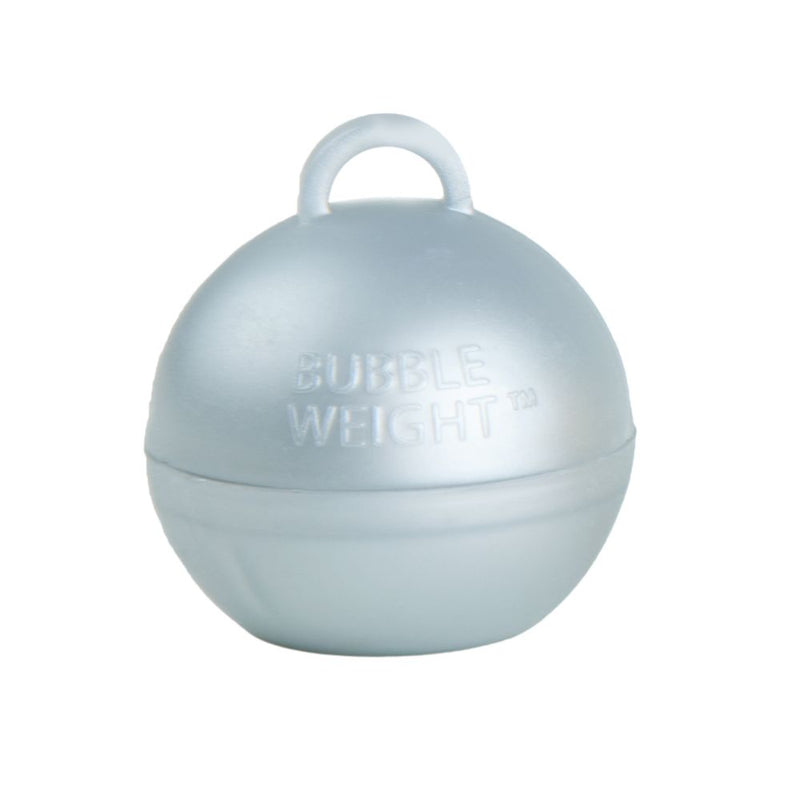35-gram Bubble Weight™ - Metallic Silver Balloon Weight