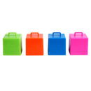 65-gram Cube Weight - Neon Assortment Balloon Weights - 10 pcs