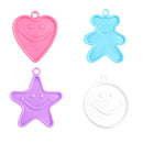8 gram Happy Weight - Pastel Assorted Balloon Weights - 100 pcs