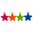 100-gram SuperStar Heavy Happy Weight™ - Neon Asst Balloon Weight - 10 pcs/bag x 20 bags/case