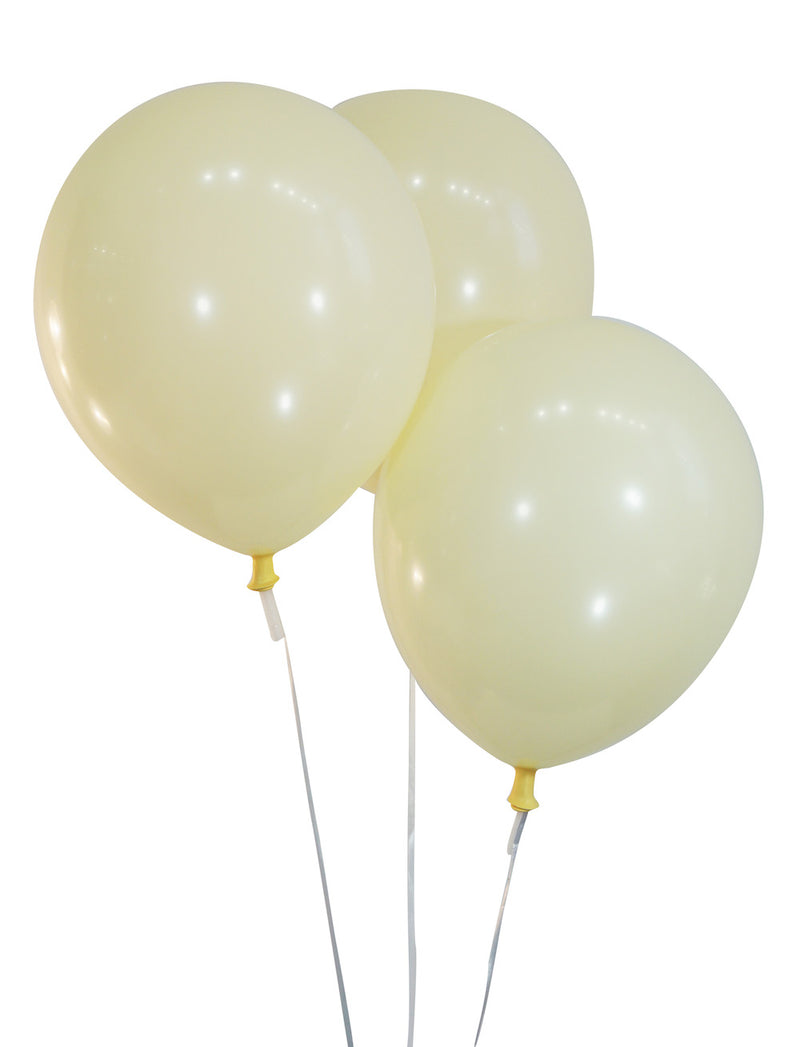 Decorator Ivory Latex Balloons - Creative Balloons Manufacturing