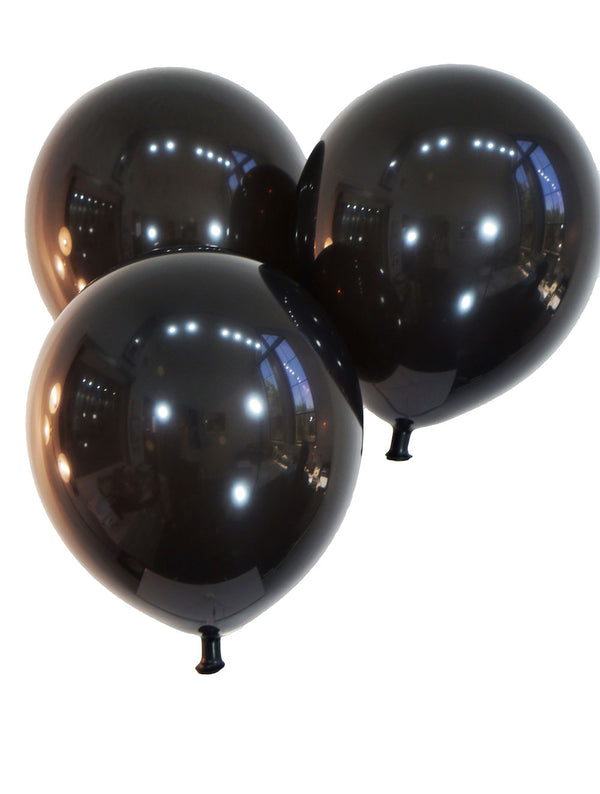 Decorator Midnight Black Latex Balloons - Creative Balloons Manufacturing